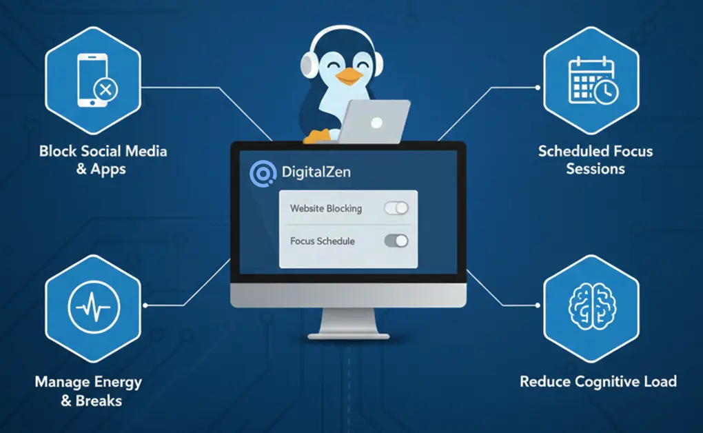 Use Website and Desktop App Blocking Tools to Eliminate Distractions and Support All Other Productivity Habits