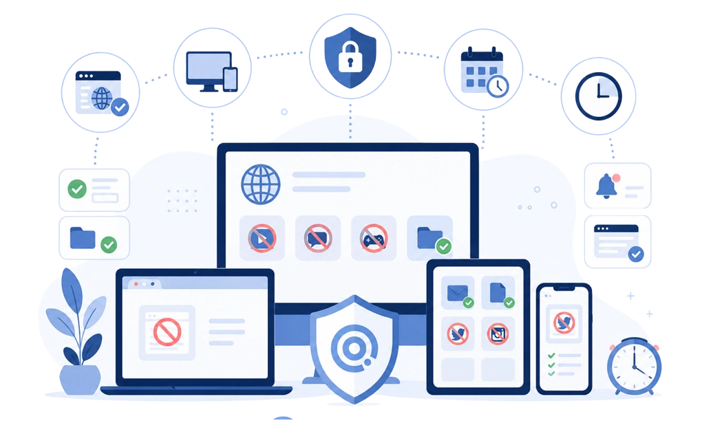 How DigitalZen Blocks Distracting Apps and Websites Across Devices