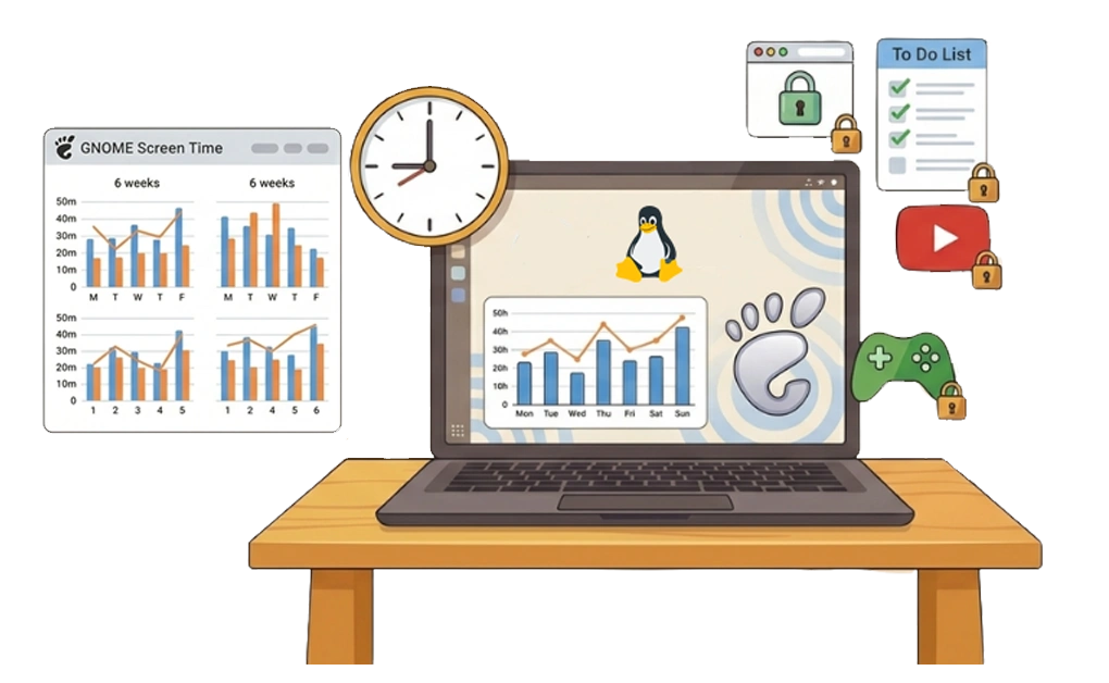Tracking Screen Time on Linux 