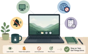 How to Set Up a Distraction-Free Environment on Linux