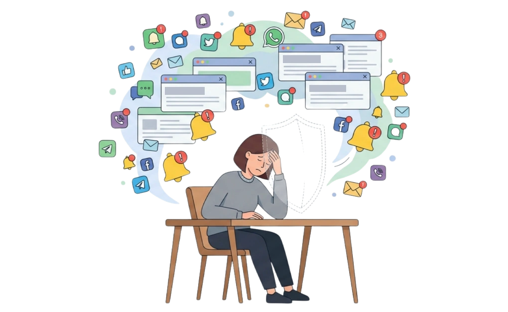 Why Digital Boundaries Keep Failing When You Have ADHD