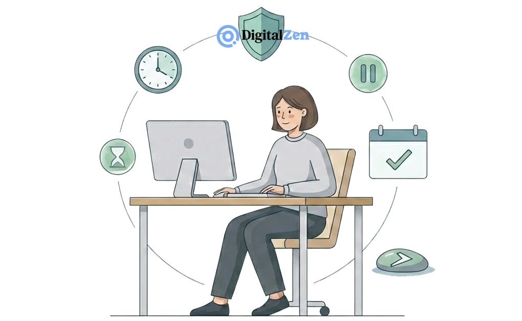 A Calmer Way to Set Digital Boundaries With ADHD