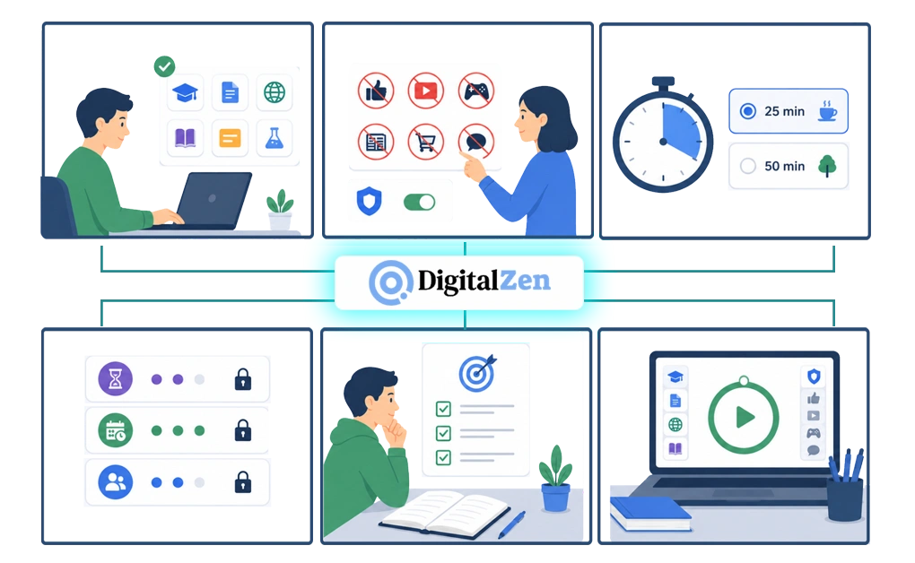 How to Set Up a Computer Study Mode With DigitalZen