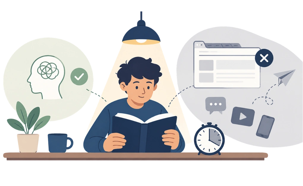 How to Focus on Reading With ADHD (and Actually Finish)