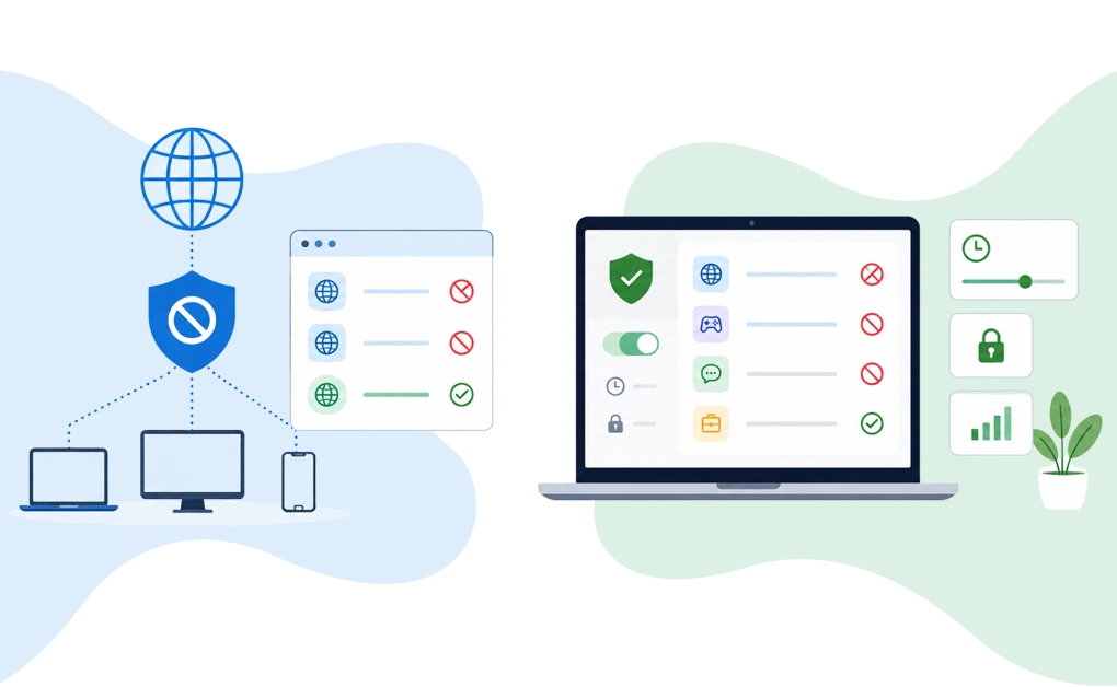 DNS Filtering vs App-Level Blocking for Focus Control